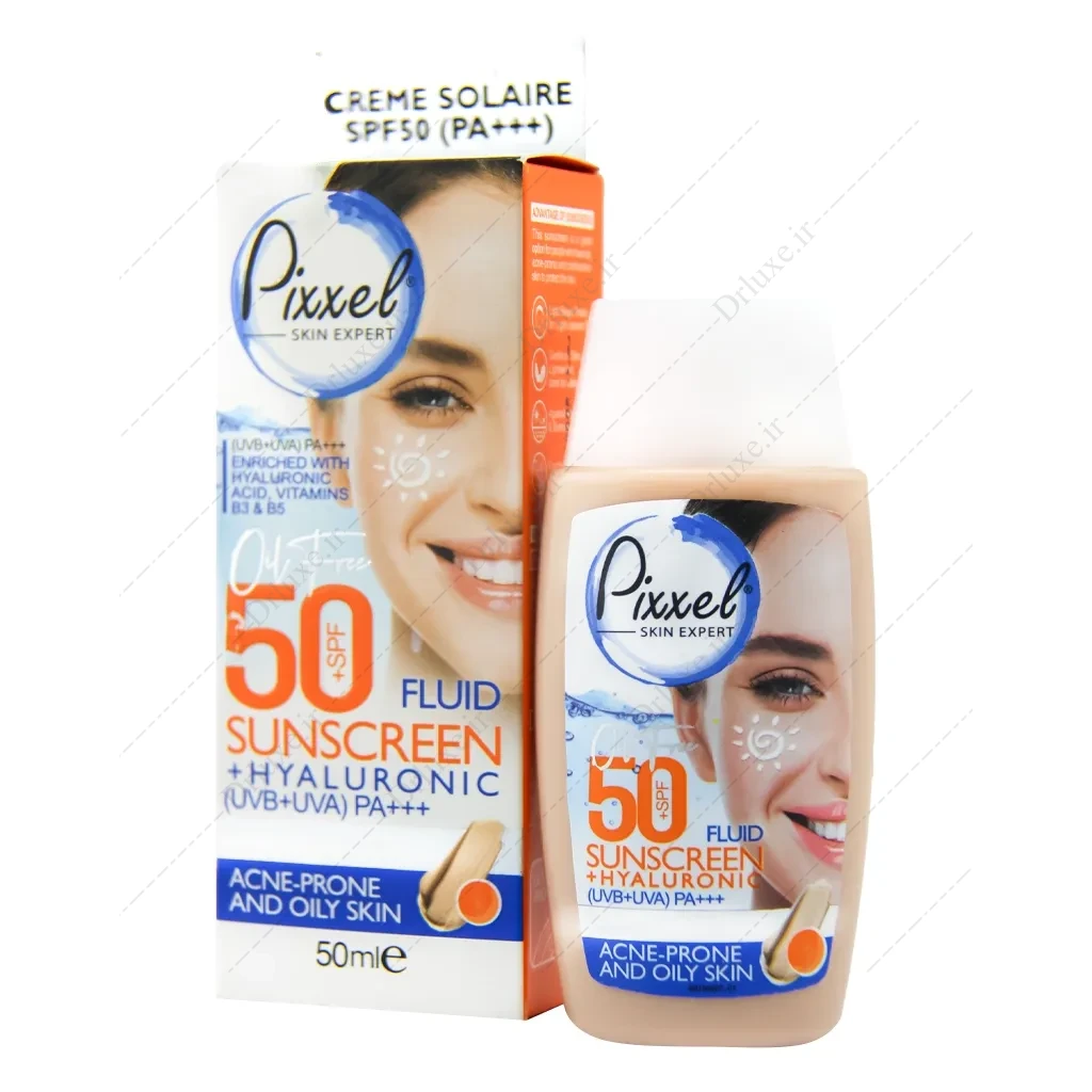 ضد آفتاب پیکسل رنگی SPF50 پوست چرب تا مختلط 50 میل